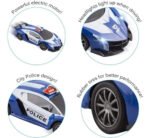 Auto Juguete Radio Control Remoto Luces Policia Babymovil - Imagen 7