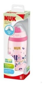 Vaso Nuk Bebe Flexi Cup 300ml Con Sorbete Antiderrame - Image 2
