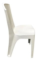 Sillas Plasticas Pinot Reforzada Jardin Simil Ratan Pack X 4 - Imagen 4