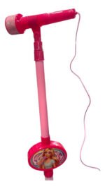 Microfono Infantil De Pie Con Luces Tiny Sebigus Color Rosa Chicle - Imagen 2