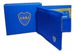 Billetera Boca Juniors Para Regalar Elegante Color Boca Escudo Plateado - Imagen 8