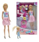 Juguete Muñeca Kiara Niñera Con Baño Accesorios Babymovil - Imagen 7