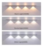 Tira 4 Luces Led Sensor Cocina Bajo Mesada Alacena 60cm Usb - Imagen 2