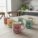 Set Tazas X2 Cerámica Ms Spa174 125ml Diseño Variado - Imagen 2