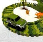 Juguete Niños Pista Autos 140 Pzs Dinosaurios Babymovil Color Unico Personaje Dino - Imagen 6