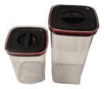 Pack X2 Frascos Herméticos Contenedores De Alimentos Cocina - Imagen 3