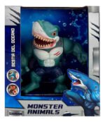 Juguete Muñeco Tiburon Dinosaurio 15cm Articulado Monster - Imagen 7