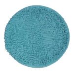 Alfombra Baño Antideslizante Redondo Suave Shaggy 50 X 50 - Imagen 22