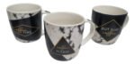 Combo Set X3 Taza Cafe Te Jarro Mug 350cc Cerámica Diseños