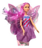 Muñeca Tiny Hada Mágica Con Alas Brillos Juguete Vs Colores - Imagen 7