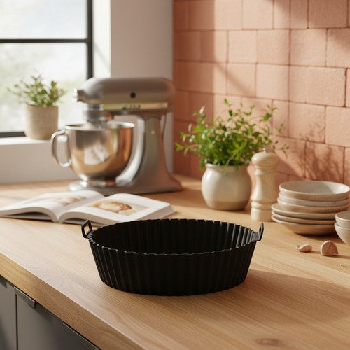 Moldes X3 Silicona Freidora De Aire Airfryer Antiadherente