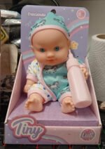 Muñeca Tiny Luli 20 Cm Con Accesorios Mamadera Juguete Bebe - Imagen 4