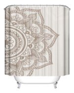 Cortina Baño Estampada Premium Quality 180x180 Con Ganchos - Imagen 19