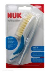 Set Bebe Peine Y Cepillo Cerdas Naturales Nuk Babymovil - Imagen 3
