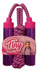 Juego Soga Para Saltar Infantil Nena Tiny Jump Babymovil Color Violeta - Imagen 2