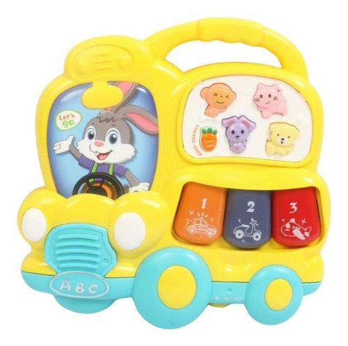 Juguete Bebe Musical Luz Sonidos Didactico Babymovil