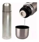 Termo Acero Inoxidable Frio Caliente 1 Litro Mate - Imagen 2