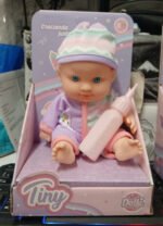 Muñeca Tiny Luli 20 Cm Con Accesorios Mamadera Juguete Bebe - Imagen 2
