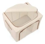 Organizador Placard Ropa Frazada Plegable Con Visor 50x40x31