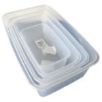 Set 4 Contenedores Hermeticos Con Tapa Frezzer Microondas - Imagen 19