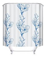 Cortina Baño Estampada Premium Quality 180x180 Con Ganchos - Imagen 27