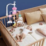 Movil Cunero Musical 2 En 1 Sonidos Bebe Babymovil Zaki - Imagen 6