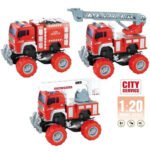 Juguete Camion Bombero Construccion Arenero Luz Sonido 25cm - Imagen 26