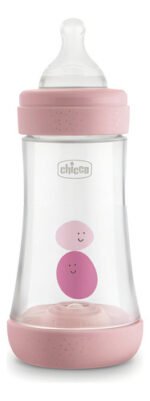 Chiccomamadera Perfect5 Color Rosa De 240ml De Flujo Lento - Imagen 7