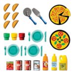 Cocina Petit Gourmet Lionels Pizzeria Ingrediente Accesorios Color Verde - Imagen 3