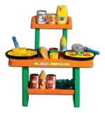 Cocina Petit Gourmet Lionels Pizzeria Ingrediente Accesorios Color Verde