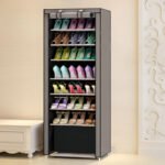 Botinero Organizador De Botas Zapatos 9 Estantes Color Gris - Imagen 3