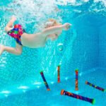 Set Juego Buceo X4 Palitos Submarinos Tela Sumergible Base-x - Imagen 4