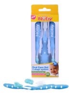 Set Kit 3 Cepillos Nuby P/ Dientes Bebe Hiegiene Bucal - Imagen 8