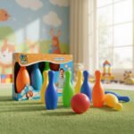 Juego De Bolos Infantil Fun Play Pro Set 3+ Bowling 6 Pinos Pro Set Bowling - Imagen 3