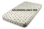 Colchon P/ Cuna Charriot 120x60x12 Arcoiris Babymovil