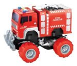 Juguete Camión Fricción Bombero Construcción Luz Sonido - Imagen 3