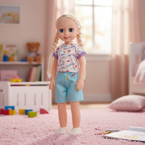 Juguete Muñeca Bebé Tiny Bebote 42 Cm Articulado 56632