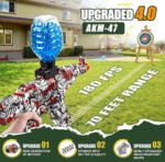 Arma Juguete Ametralladora Automatica Balas Dardos Hidrogel - Imagen 4