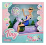 Juguete Muñeca Articulada 30cm Tiny Su Moto Babymovil