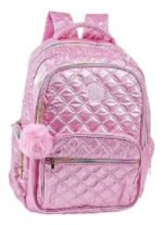 Mochila Escolar Urbana Puffer Nena Infantil Tornasolada - Imagen 14
