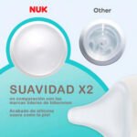 Mamadera Bebe 150ml 0-6 Meses Nature Sense Nuk Babymovil - Imagen 3