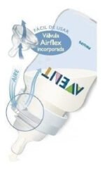 Mamadera 330ml 0% Bpa Anticolico Avent Philips Babymovil - Imagen 3