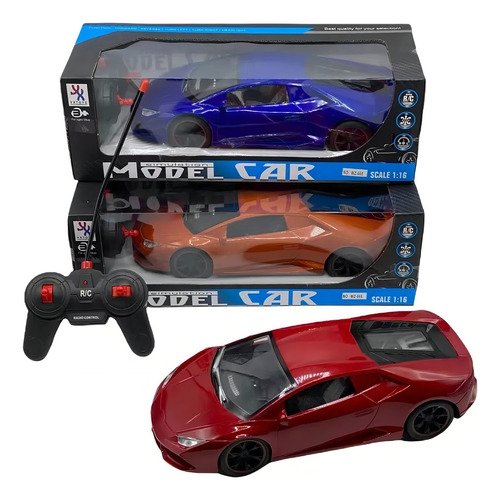 Auto Control Remoto Racer Series Vrc24 Escala 1:16 27cm Rojo Zaki