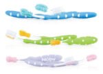 Set Kit 3 Cepillos Nuby P/ Dientes Bebe Hiegiene Bucal - Imagen 9