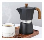 Cafetera Aluminio Italiana Manual Cafe Clasica 9 Pocillos - Imagen 2