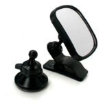Espejo Delantero Pequeño Universal Para Auto Ideal Para Observar Al Bebé - Baby Innovation Color Negro