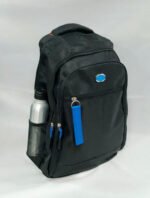 Mochila Clasica Cierres 52x33x14 Reforzada Escolar Urbana Color Azul Diseño De La Tela Liso - Imagen 4