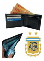Billetera Afa + Caja Ideal Unico + Argentina Pasión Color Negro - Imagen 5