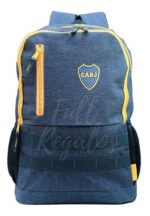 Mochila Boca Juniors 17,5 Pulgadas Modelo Color Azul Diseño De La Tela Liso - Imagen 3