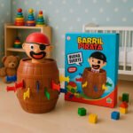 Juego De Mesa El Barril Del Pirata Saltarín - Imagen 2